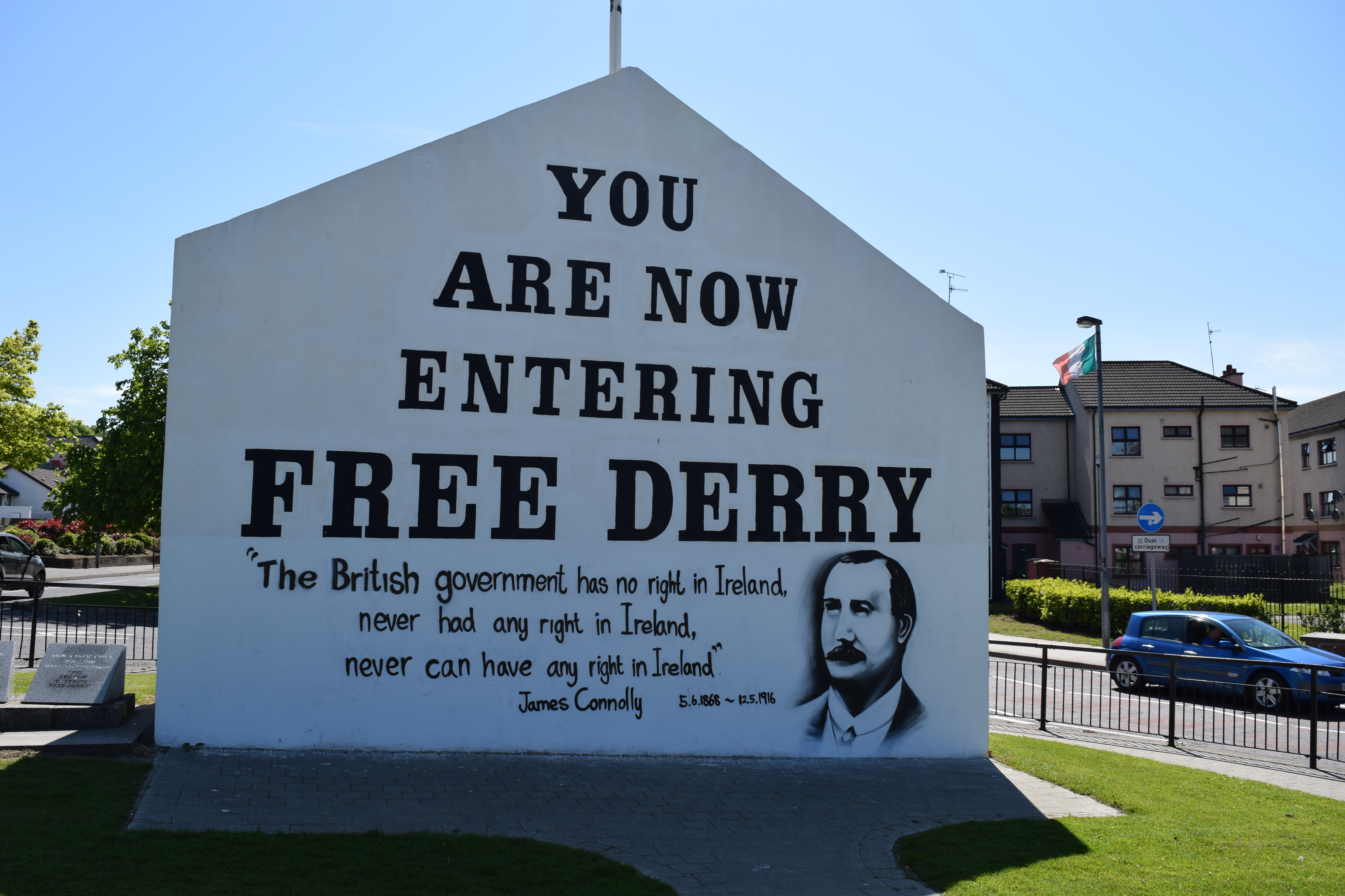 Free Derry Corner Ireland Tour Pics