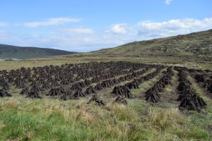 Ireland Tours Peat Drying
